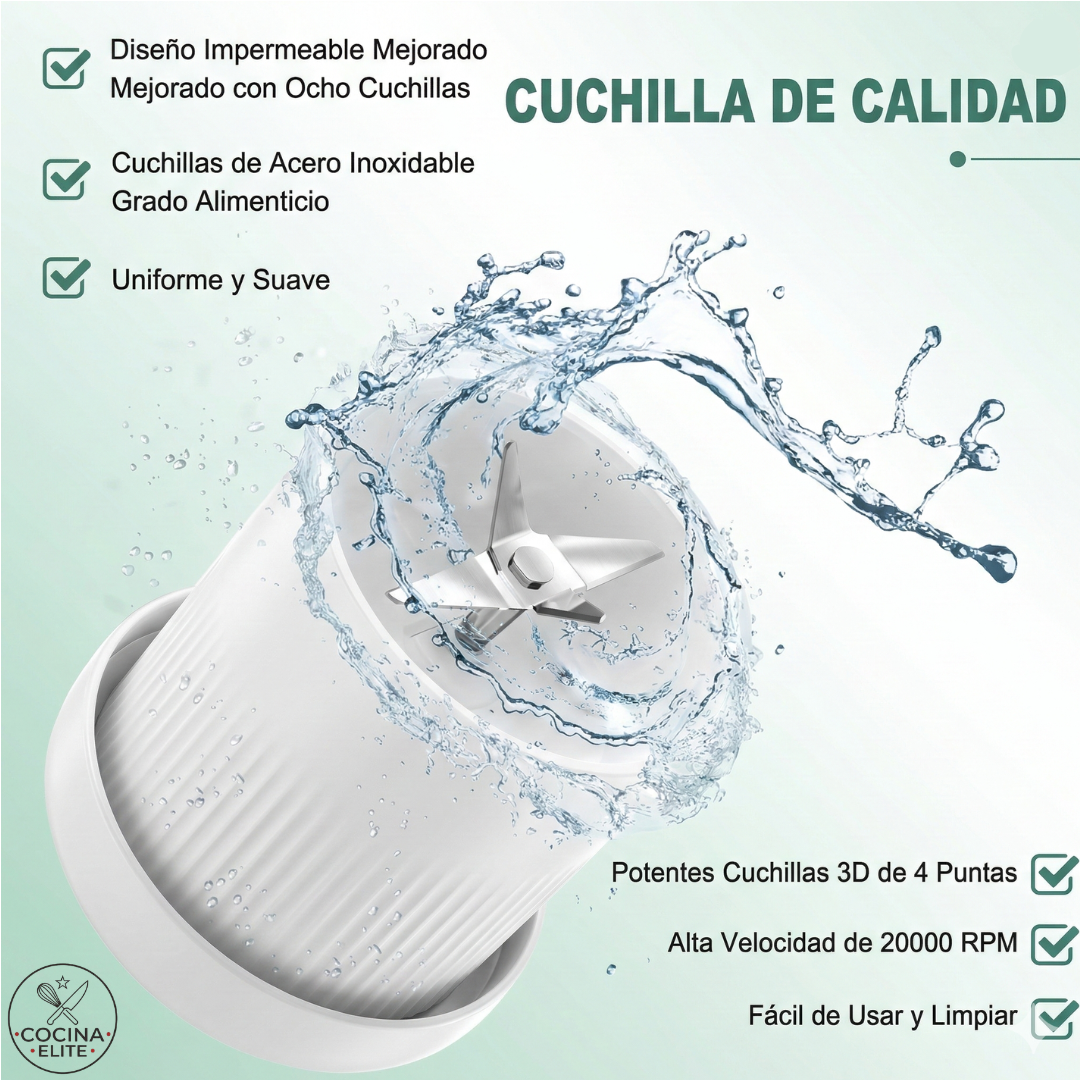 Licuadora Portátil Recargable